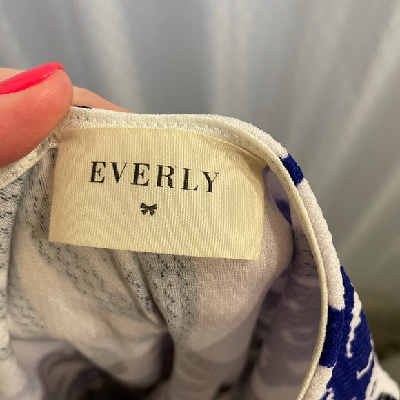 Stitch fix blue black and white mini dress - Picture 5 of 6